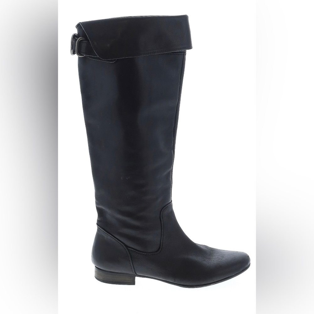 Coach knee high leather riding boots
